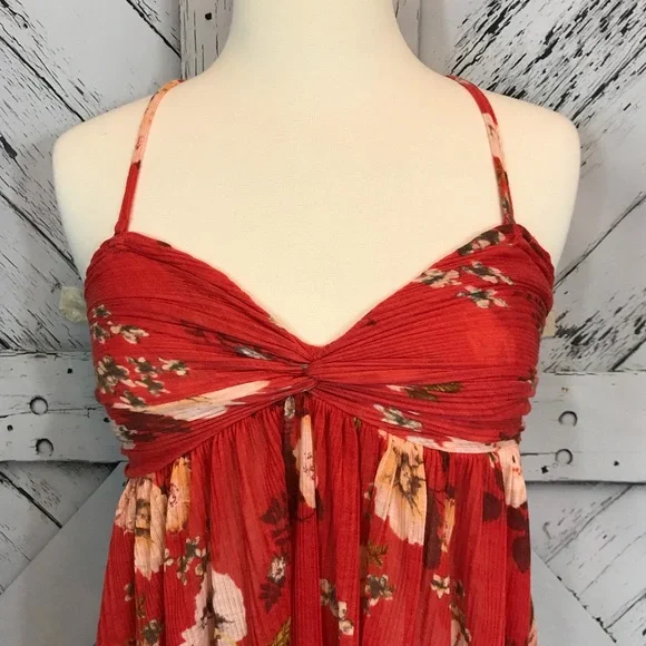 Free People Mirage Convertible Floral Tunic Top - Picture 3 of 8